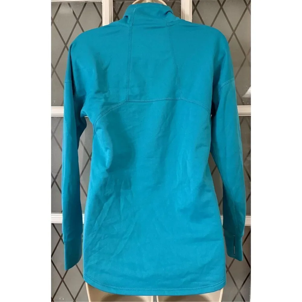 NIKE Women’s Relay Running Top Midweight Long Sleeve Funnel Neck Size XS